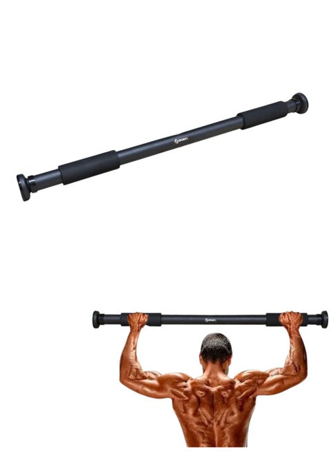 SportQ® Door Bar Exercise Bar Home Gym Doorway Exercise 60-100cm, Gym Exercise Bar, Brain Training and Fitness, Adjustable Size