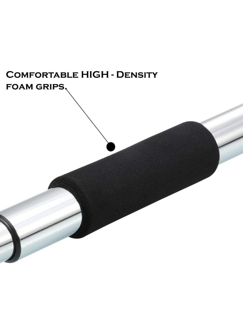SportQ - SportQ® Door Bar Exercise Bar Home Gym Doorway Exercise 60-100cm, Gym Exercise Bar, Brain Training and Fitness, Adjustable Size - Image 1