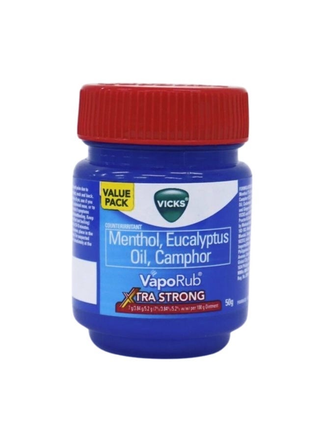 Vicks VapoRub Xtra Strong Ointment – 50g