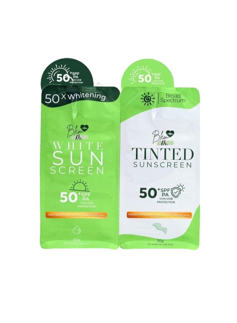 Sunscreen twin pack by blem dr