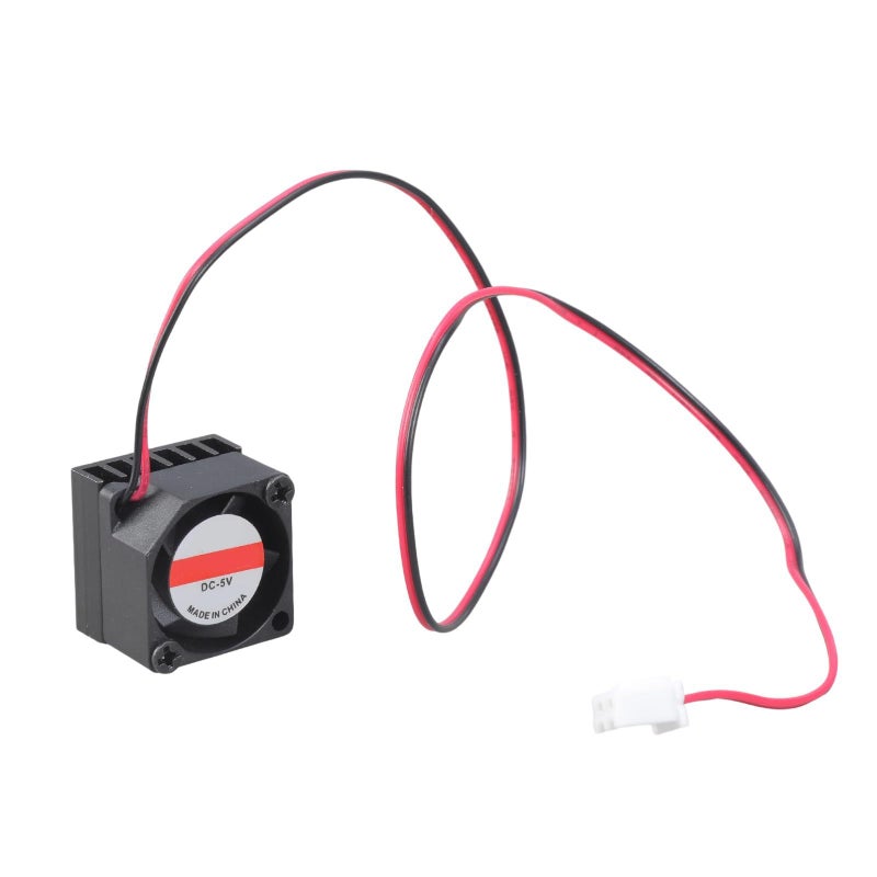 20mm DC 5V Cooling Fan with Removable Aluminum Heatsink High Airflow 1 25CFM - Image 2