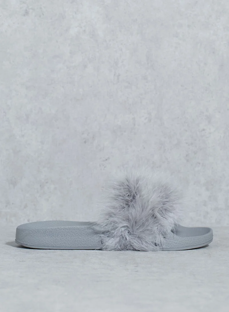 Coco Feather Sliders