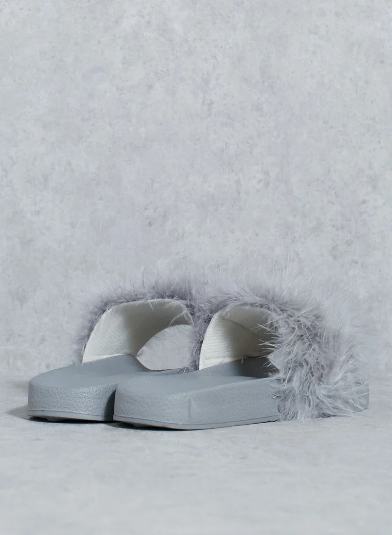 Coco Feather Sliders