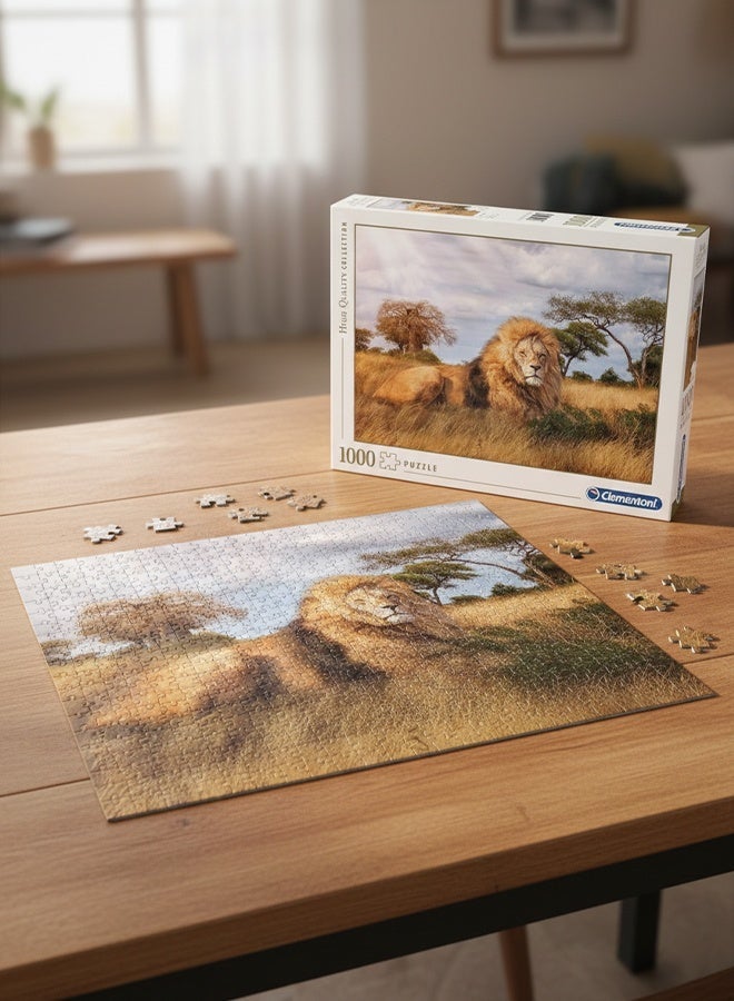 كلمينتوني بازل كليمنتوني 1000 قطعة فاخر – لوحة فنية للملك المهيب - Image 2