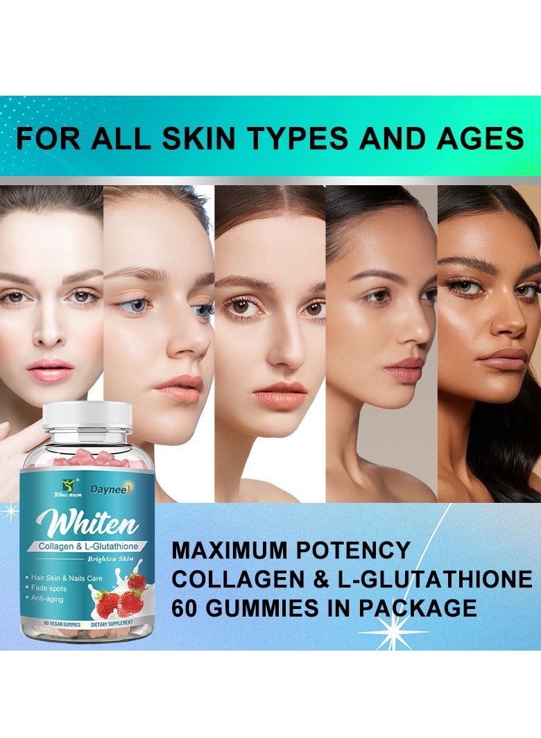 Wins Town Whiten Collagen & L-Glutathione Brighten Skin Hair Skin & Nails Care | Best Price KSA | Riyadh, Jeddah Wins Town Whiten Collagen & L-Glutathione Brighten Skin Hair Skin & Nails Care | Best Price KSA | Riyadh, Jeddah