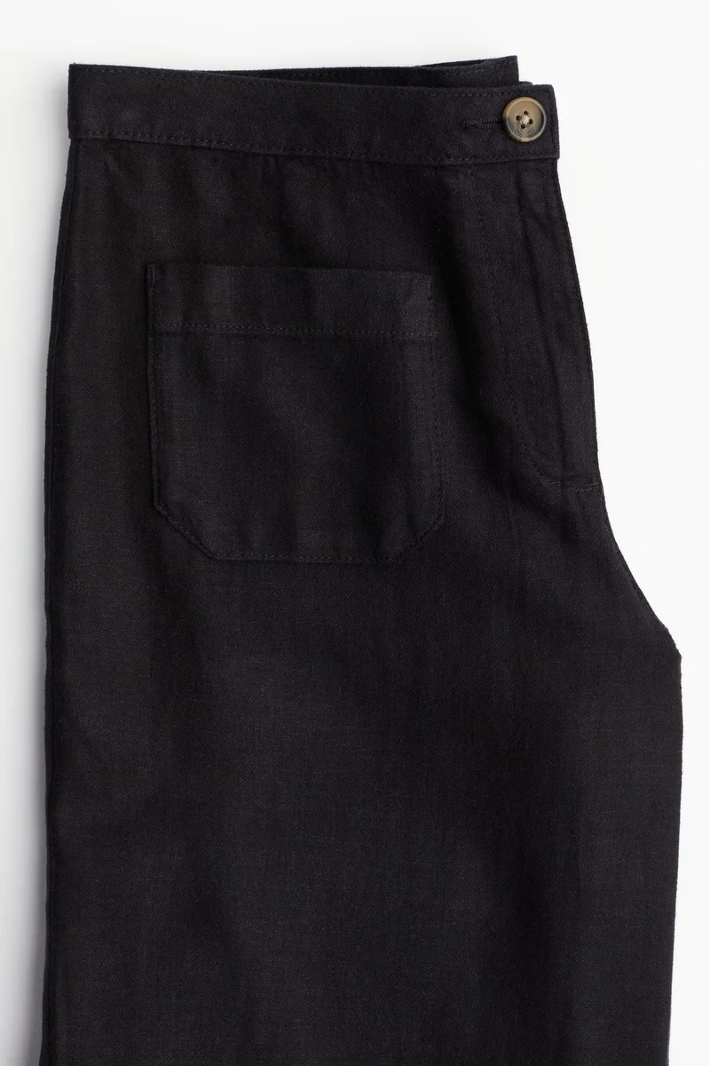 اتش اند ام Linen-Blend Trousers