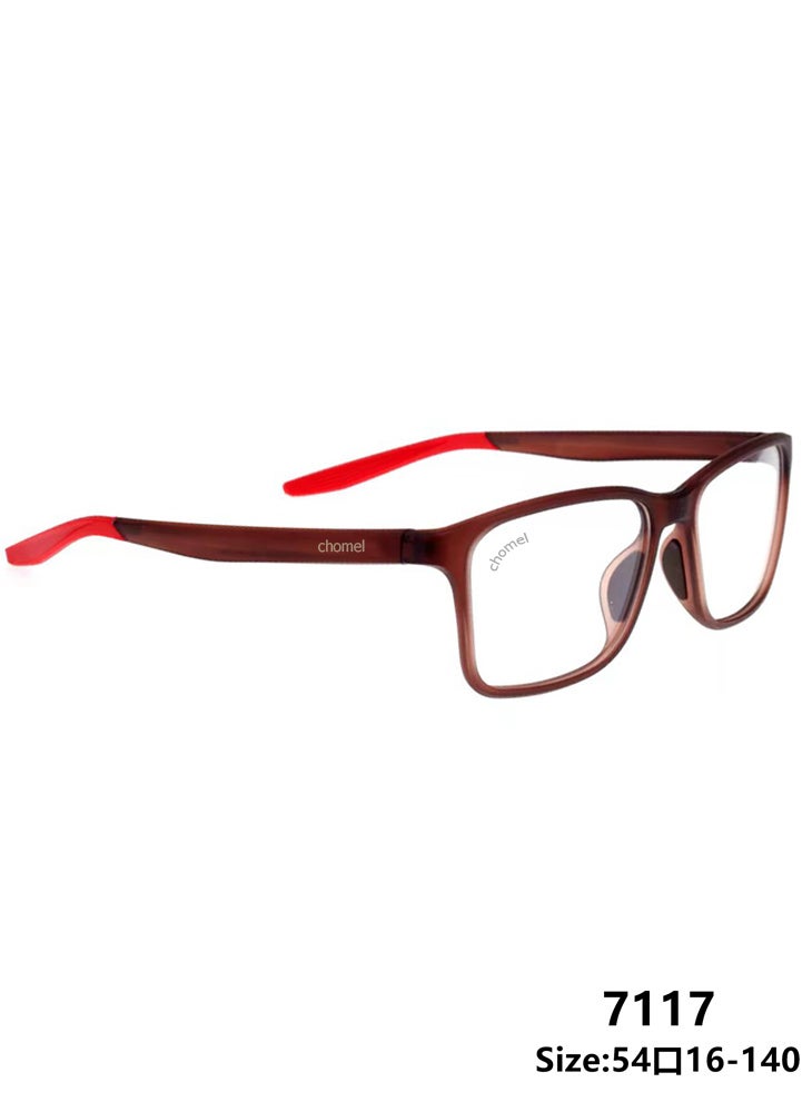 تشوميل إطار نظارات مستطيل الشكل 7117 للرجال والنساء - Image 3