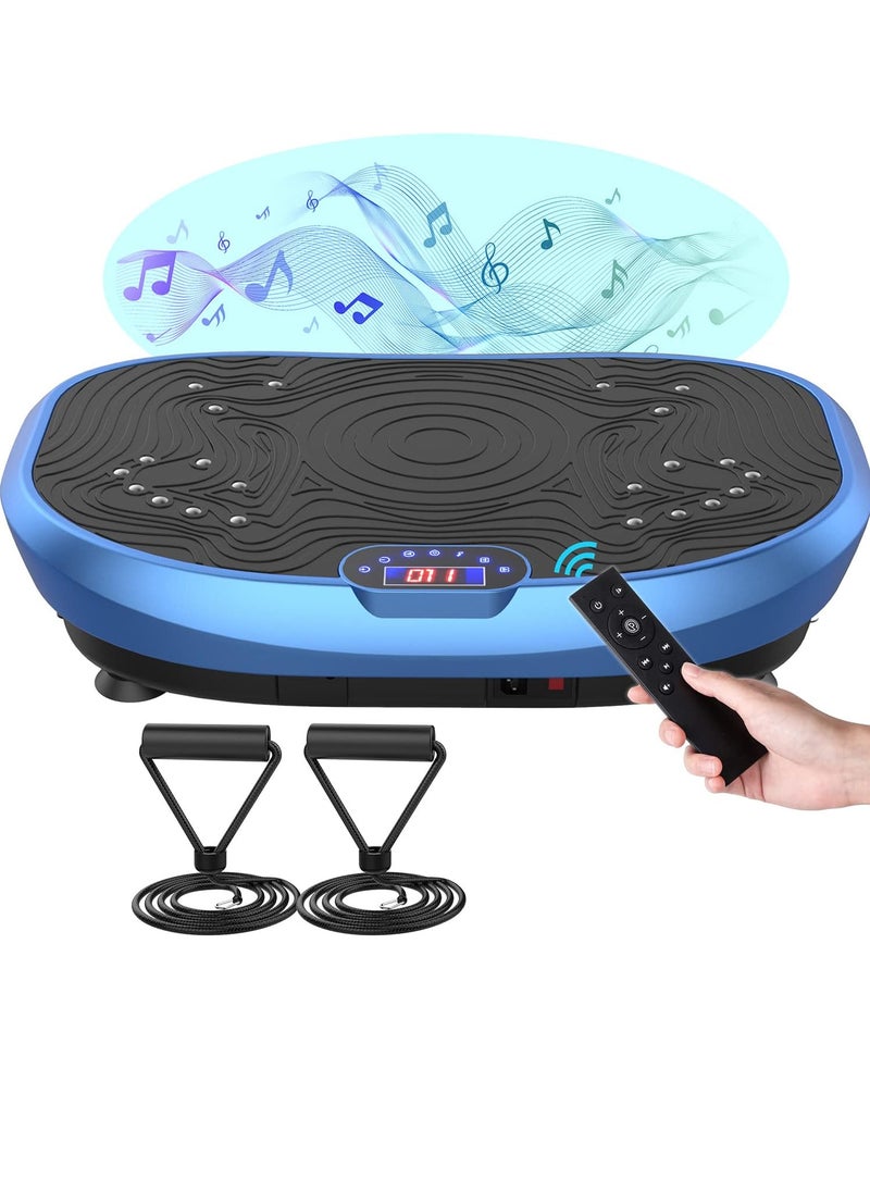 Sharpdo Vibration Plate Exercise Machine Whole Body Workout Vibrate Fitness Platform Lymphatic Drainage Machine for Weight Loss Shaping Toning Wellness Home Gyms Workout for Women Men  - Image 1