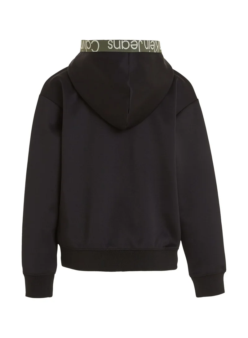 Calvin Klein Jeans Kids Zip Through Hoodie
