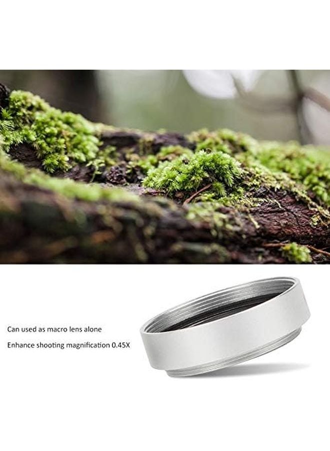 37mm 0 45x Wide Angle Lens With Magnifying Lens Dust Cloth And Bag For Camcorder - Image 3