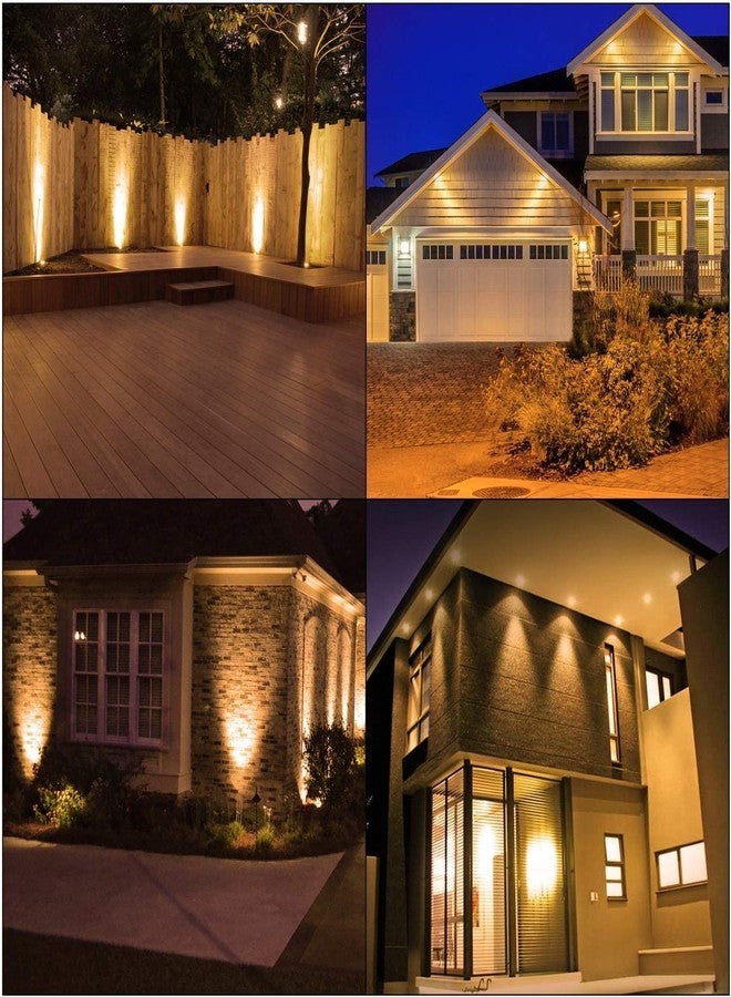 VRCT مصابيح VRCT MR16 LED تعادل 50 واط من مصابيح الهالوجين، لون أبيض دافئ، مصباح كشاف GU5.3 MR16 بقوة 6 واط، غير قابل للتعتيم، زاوية شعاع 45 درجة للإضاءة الخارجية، والإضاءة المدمجة، وإضاءة المسار (عبوة من قطعتين) - Image 5