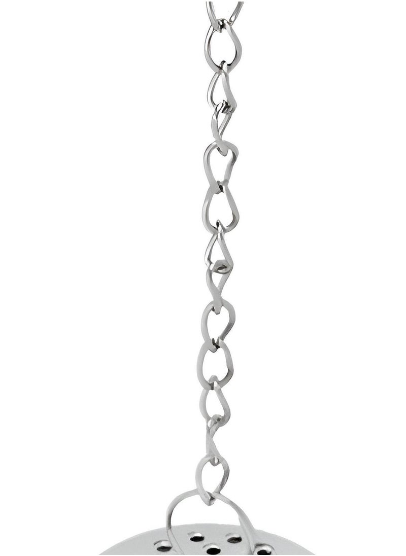 Tea Strainer - Circular Stainless Steel Mesh Filter For A Smooth And Delicious Tea Experience Every Time, Perfect For Brewing Your Favorite Loose Leaf Teas.