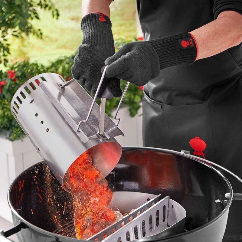 Weber Premium Gloves, L/XL, x Large, Large/X-Large (Pack of 1), Black - Image 5