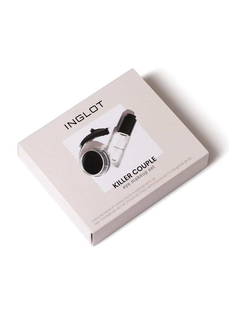 Inglot Inglot Eye Set | Duraline + AMC Eyeliner Gel 77 