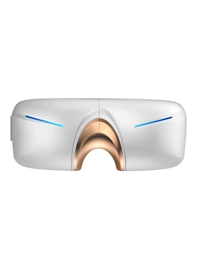 Smart Foldable Eye Massager with Bluetooth Function, Heat Therapy, Rechargeable, Air Pressure Eye Care, Relieves Eye Fatigue, Soothes the Eyes, Promotes Eye Blood Circulation, Relieves Dry Eyes , Dark Circles, and Delays Eye Aging - Image 1