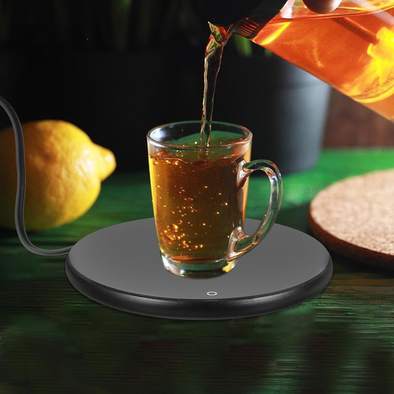 Unomor USB C Electric Mug Warmer 15W 3 Temperature Settings For Coffee Tea Milk - Image 4