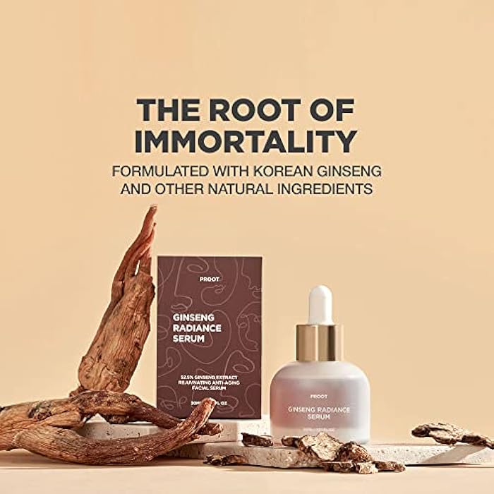 PROOT Ginseng Serum | Ginseng Serum with 52.5% Korean Ginseng Extract | Korean Ginseng Serum Formulated with Ginseng Extract, Hyaluronic Acid & WGF Complex-3 | Korean Ginseng Skin Care Technology - Image 5