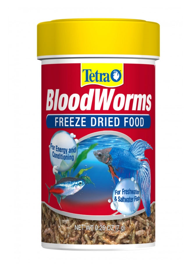 Tetra® BloodWorms 0.25 Oz, Freeze-Dried Food for Freshwater and Saltwater Fish, Seafood - pzsku/ZD74F0DD03EF236442F8EZ/45/_/1731077764/288de86e-fde4-4642-bf64-86f90e0a71af