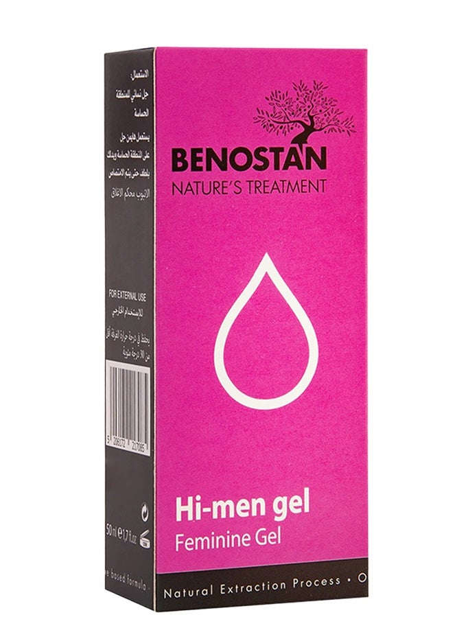BENOSTAN Hi-Men Gel - Feminine Gel 50ml  - Image 2