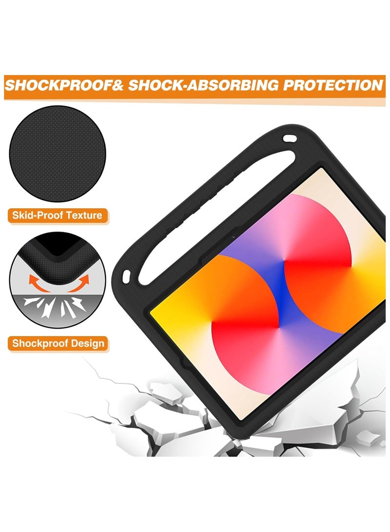 VKL Case for Huawei MatePad SE 11 inch Released 2024, Lightweight EVA Shockproof Stand Protective Case, Kid Friendly Tablet Cover W Shoulder Strap for Huawei MatePad SE 11 2024 Tablet (Black) - Image 2