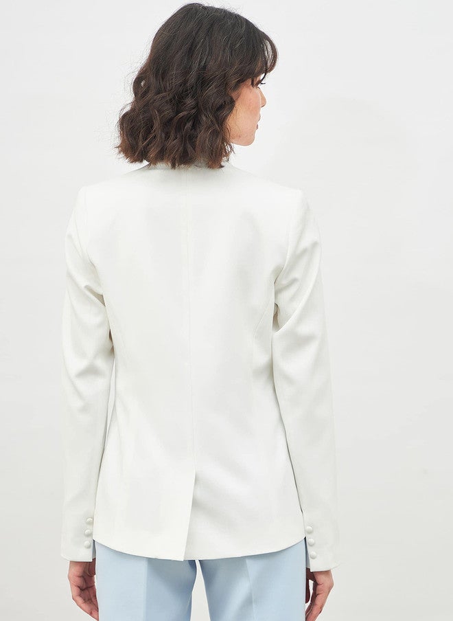 SALT ATTIRE Open Front Comfort-Fit Casual Blazer - Image 5
