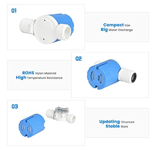 THGMade in India Automatic water level control valve1Outside typeNo electricitysuitable for solar water heater  - Image 3