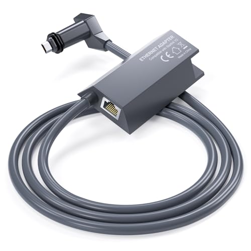 fonken Starlink Ethernet Adapter for Rectangular Satellite Internet V2, Starlink Adapter Ethernet Gen 2 for Wired External Network Fast & Stable Connection Star-Link Standard Actuated Gen 2 - Image 1