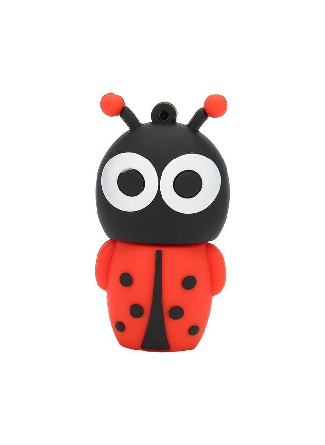 Thoraya USB Flash Memory Stick Flash Drive Gift Cute Animal Cartoon Ladybug 64GB  - Image 1