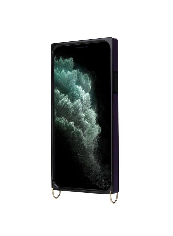 Zaboon Case For iPhone 11 Pro Max Wrist Strap PU+TPU Shockproof Protective Case with Crossbody Lanyard & Holder & Card Slot - Image 4