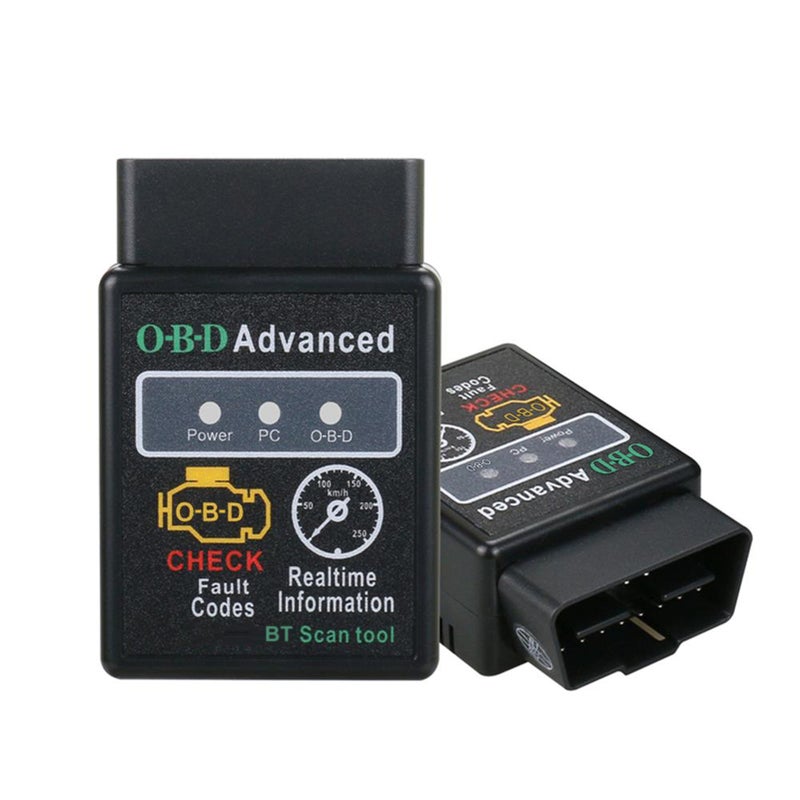 Car Diagnosis Scanner V2.1 OBD-2 HH O-B-D ELM327 Works Android Torque BT ELM327 HH O-B-D Interface ELM327 - Image 1