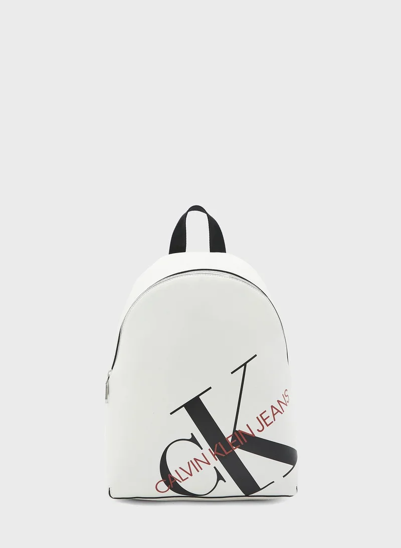 Calvin Klein Jeans Logo Printed Backpack