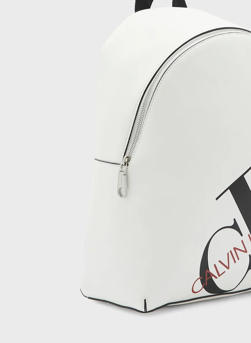 Calvin Klein Jeans Logo Printed Backpack