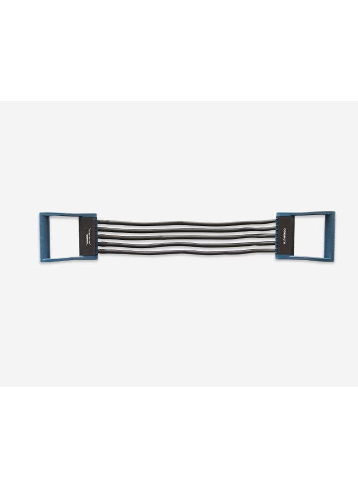 CORENGTH Adjustable Weight Training Expander 5-25 kg - Black/Blue - Image 1