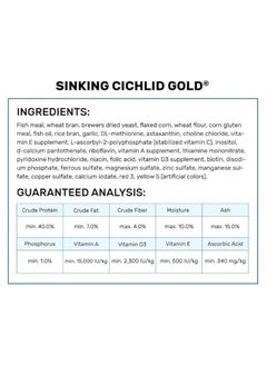 Hikari HIKARI Cichlid Gold Sinking Fish Food (Mini), 342g  - Image 3