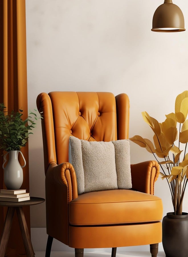 كويكاي وسادة دعم أسفل الظهر من الصوف من كويكاي، وسادة ظهر بثلاثة أقسام، وسادة مكتب لدعم الظهر، وسادة مريحة لأسفل الظهر لمقعد السيارة، تخفيف الألم، مسند أريكة (لون جملي فاتح) - Image 3