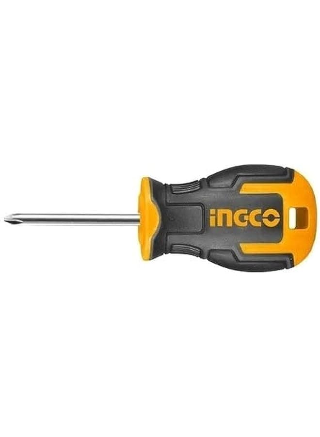 INGCO Hs68Ph2038 Ph2 Round Shank Screwdriver 6 Mm Diameter X 38 Mm Length
