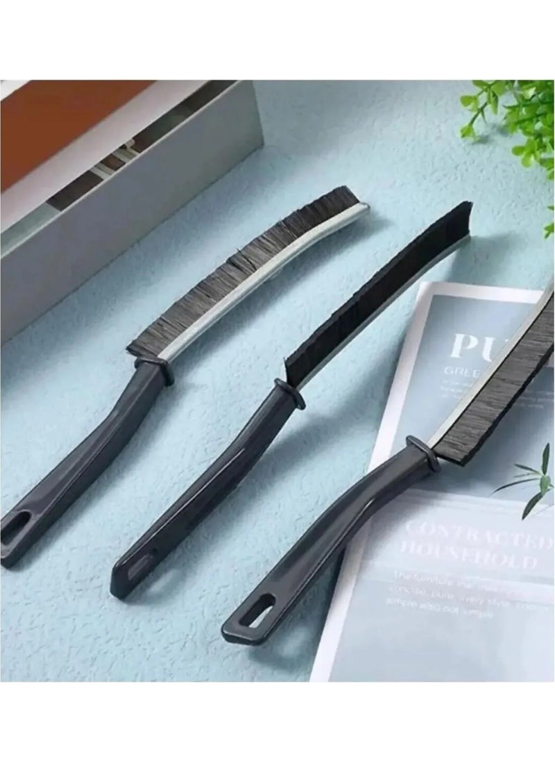 Erzi Cleaning Bristle Brush Multi-Purpose Long Thin Handle 10 Pieces  - Image 1