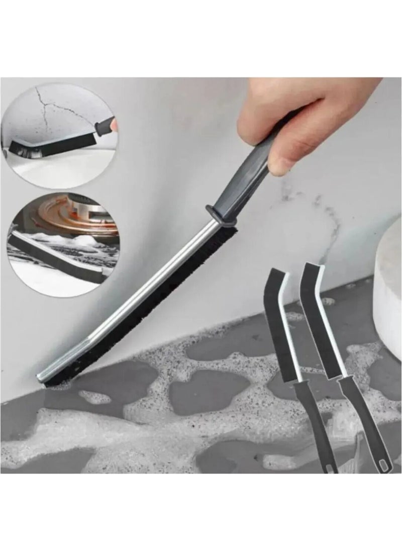 Erzi Cleaning Bristle Brush Multi-Purpose Long Thin Handle 10 Pieces  - Image 2