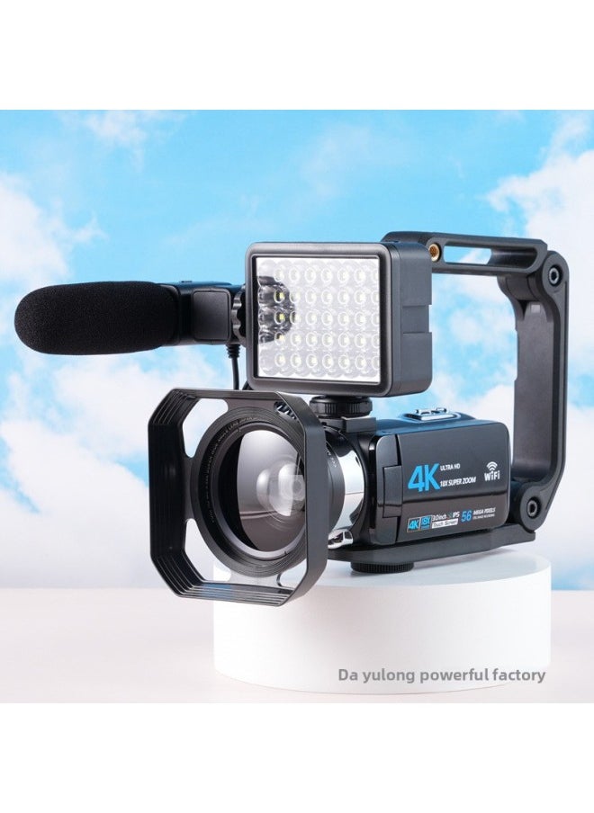 Generic Digital Camera HD Professional 2024 Handheld Dv Camera Travel Home 4K High Pixel Video Recording-Body Color:Package 1 Af3 56.0million Pixels Wifi Version  - Image 4