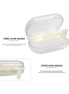 2 Pcs Leakproof Travel Soap Case - Portable Soap Holder for Bathroom, Gym, and Outdoor Use - pzsku/ZD75029C754DD87913514Z/45/_/1733811035/10d6e6b5-2682-44fb-b329-0b9a508abc03