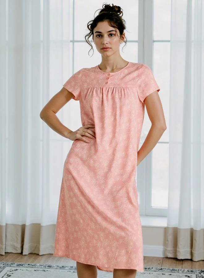 Splash FAV Floral Print Night Dress