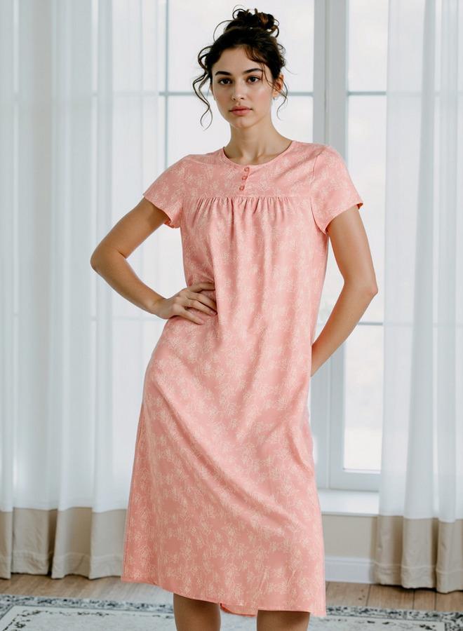 Splash FAV Floral Print Night Dress - Image 1