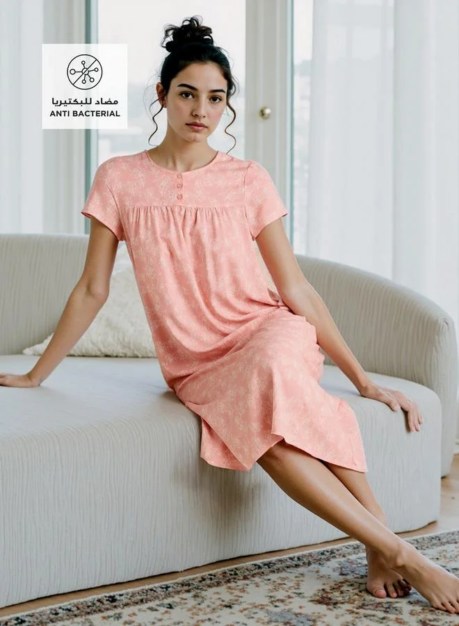 Splash FAV Floral Print Night Dress