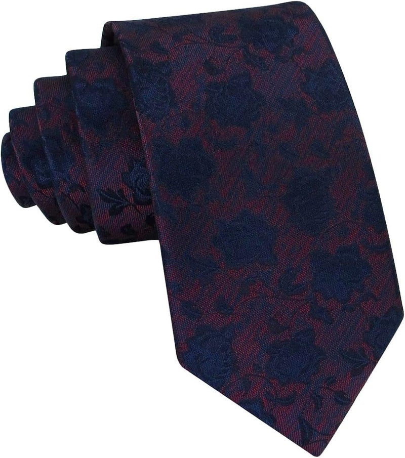 Mens Microfiber Polyester Necktie Pattern Tie for Men