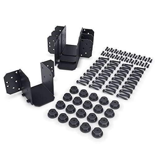 Ozco منتجات أوزكو للبناء 51769 حمالة عارضة إيرونوود 6 إلى 8 بوصة مسطحة 4 في العبوة