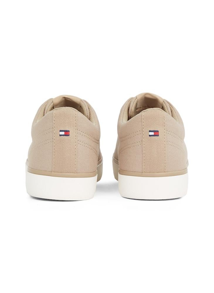 TOMMY HILFIGER HIGH VULCANISED LOW CORE CANVAS TRAINERS  - Image 4