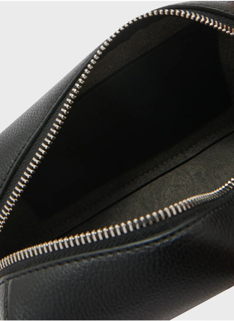 CALVIN KLEIN Plaque Detailed  Crossbody