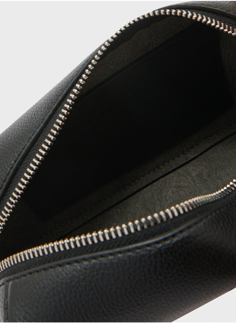 CALVIN KLEIN Plaque Detailed  Crossbody  - Image 5