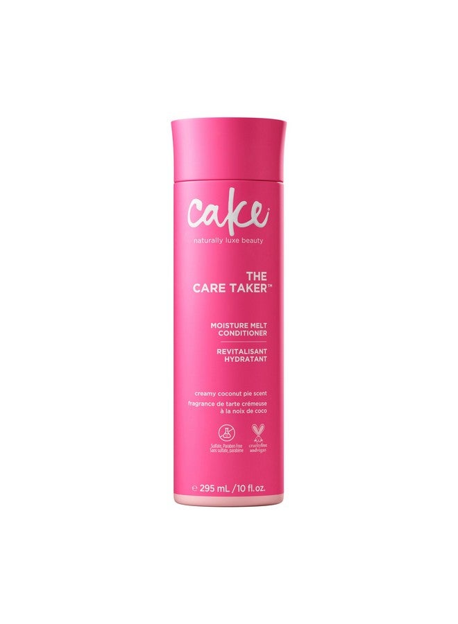 Cake Beauty Moisturizing Conditioner, The Care Taker - Hydrates and Replenishes Dry Hair - With Coconut Water, Hyaluronic Acid & Shea Butter - For All Hair Types - 296 ml - Image 1