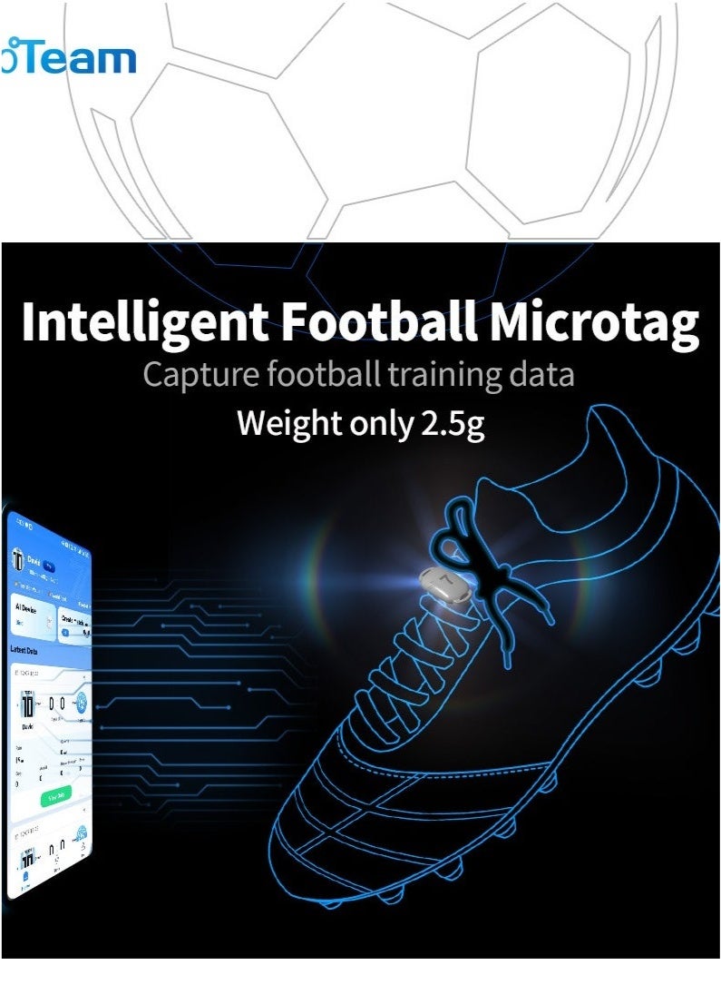 Microteam Football smart shoe buckle - basic version (available for both professional teams and amateur football players) - Image 2